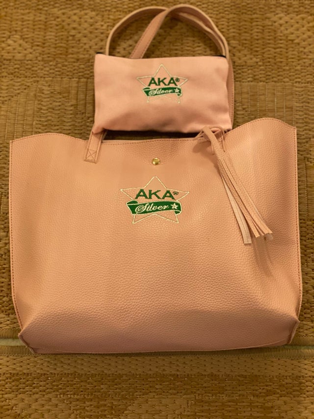 AKA Silver Soror Gift Bag – Rosa's Greek Boutique, Inc.